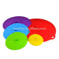 Wholesale Durable Colorful Food Covers Silicone Suction Lid Cover Set of 5